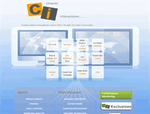 Tablet Screenshot of chaoticinteractions.com